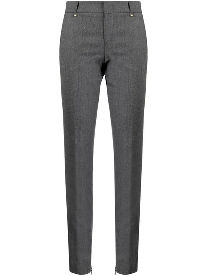 Wool Skinny Trousers