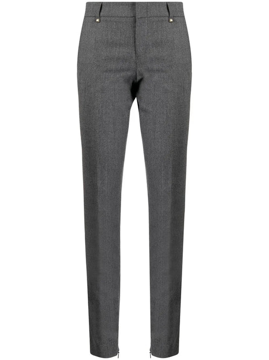 Wool Skinny Trousers
