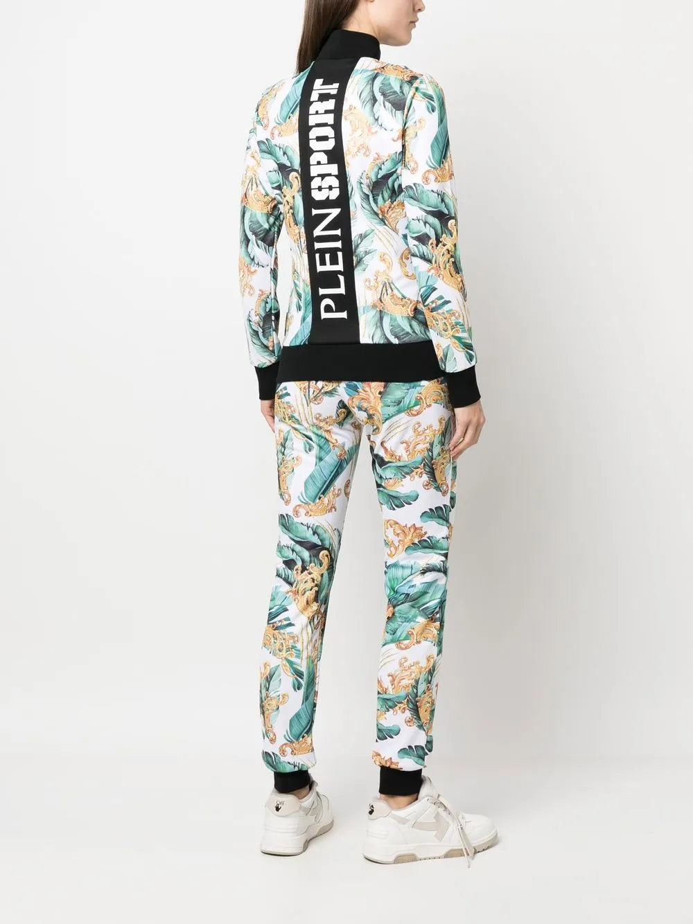 Floral-Print Track Pants