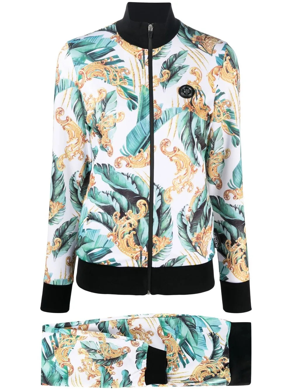 Floral-Print Track Pants