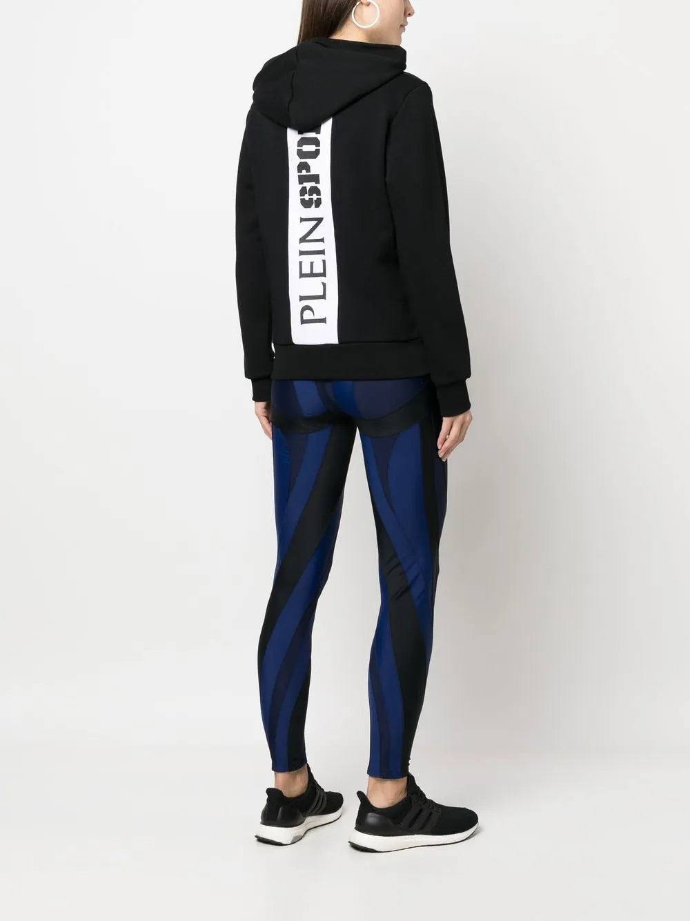 Logo-Plaque Cotton Hoodie