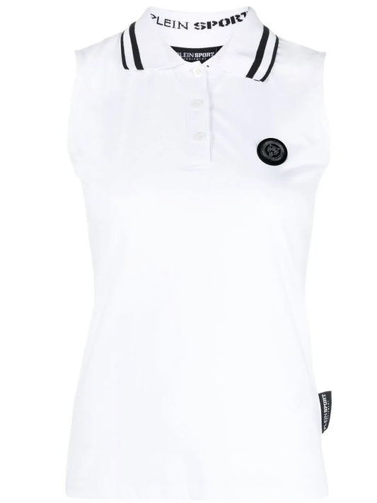 Polo Collar Tank Top