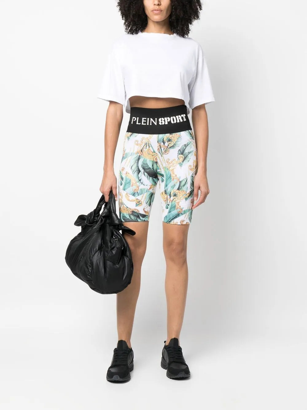 Logo-Waistband Cycling Shorts