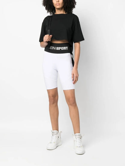 Logo-Waistband Cycling Shorts