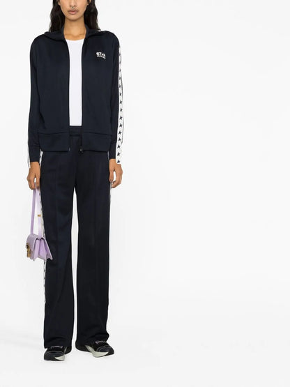Star-Print Track Pants