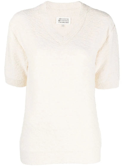 Nostalgic Bouclé-Knit Jumper