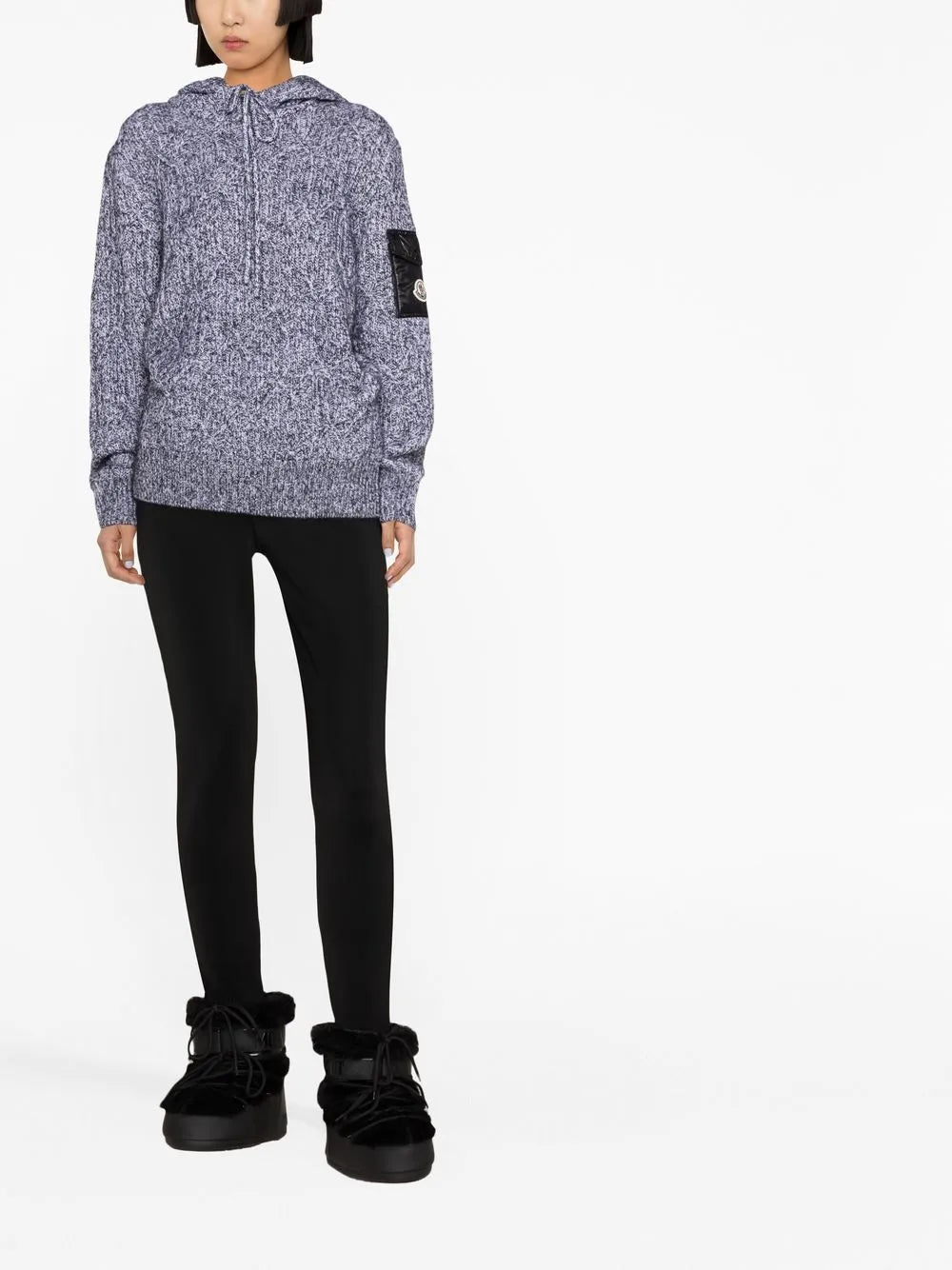 Cable Knit Hoodie