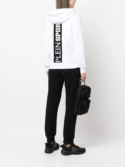 Logo-Print Cotton Hoodie