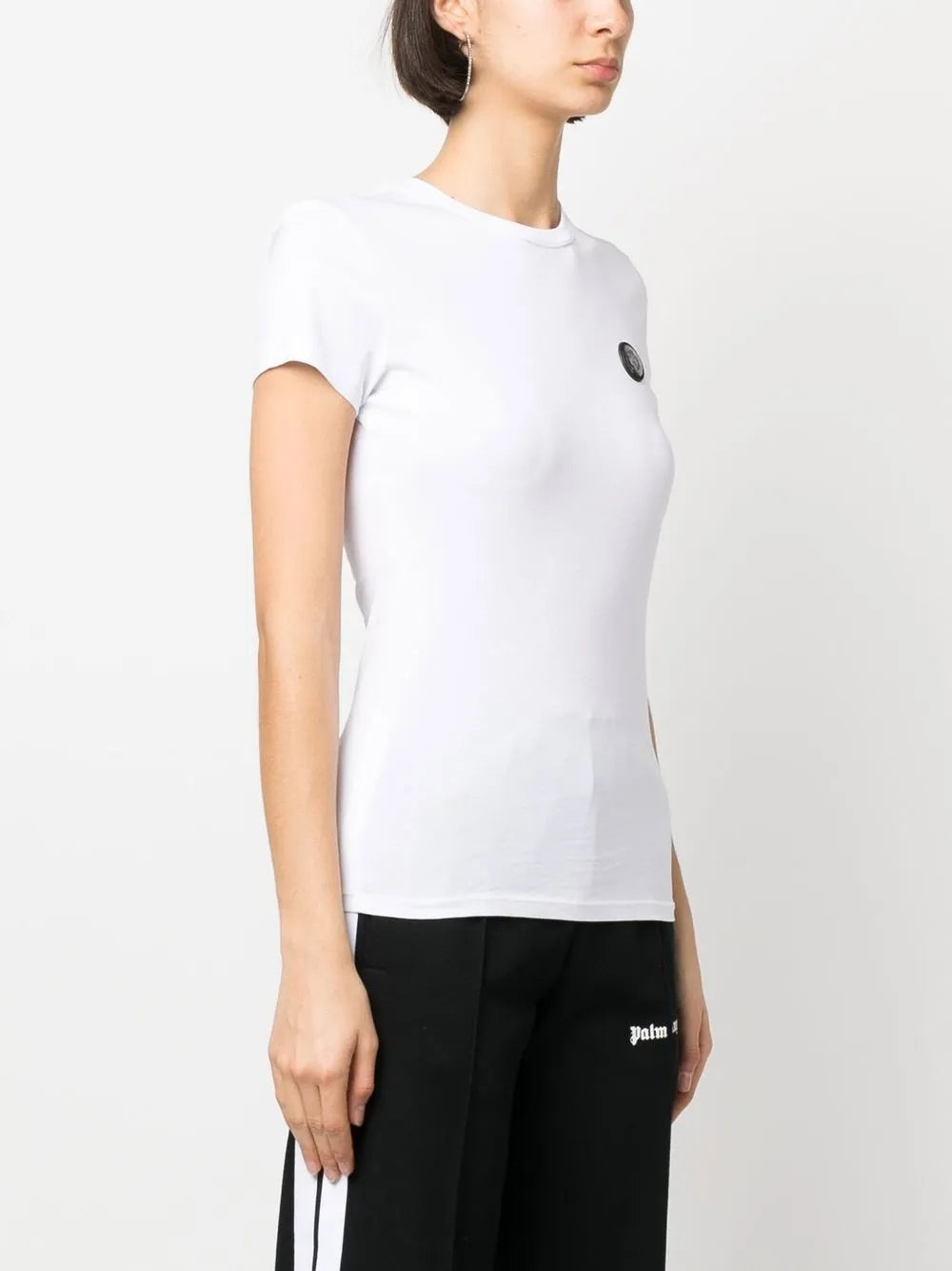Appliqué Logo Cotton T-Shirt