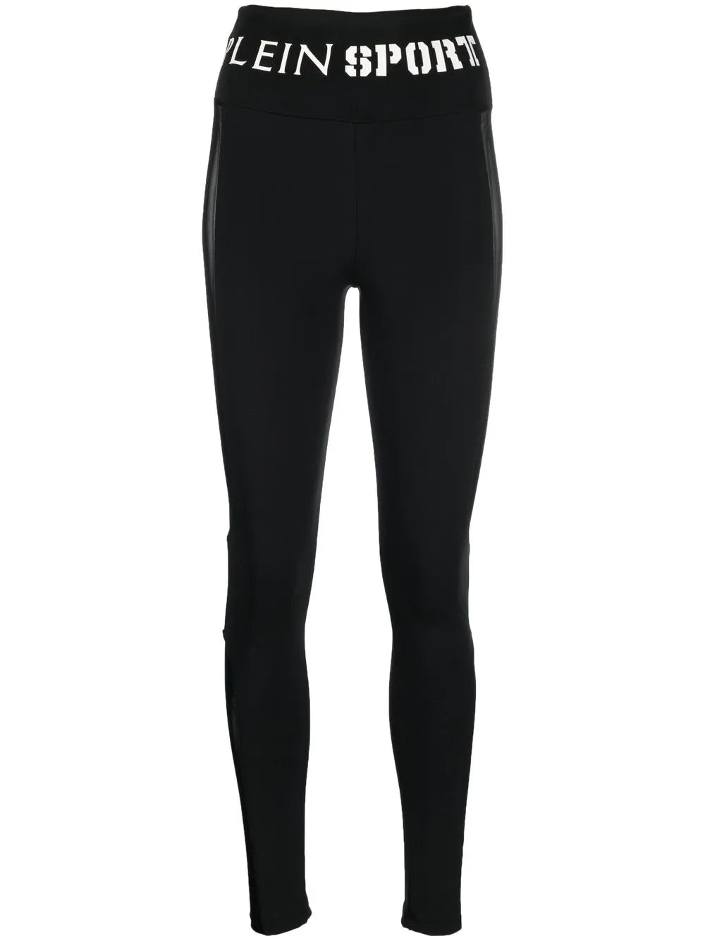 Logo-Waistband High-Waisted Leggings
