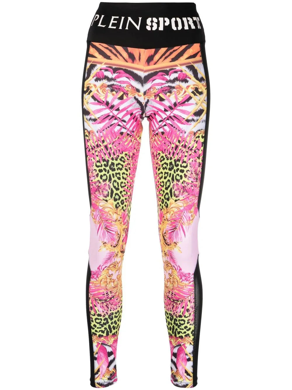 Floral-Print Jogging Leggings