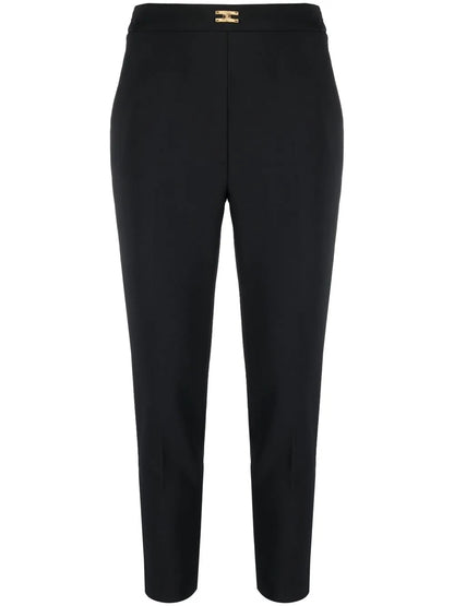 Logo-Plaque Tailored Trousers