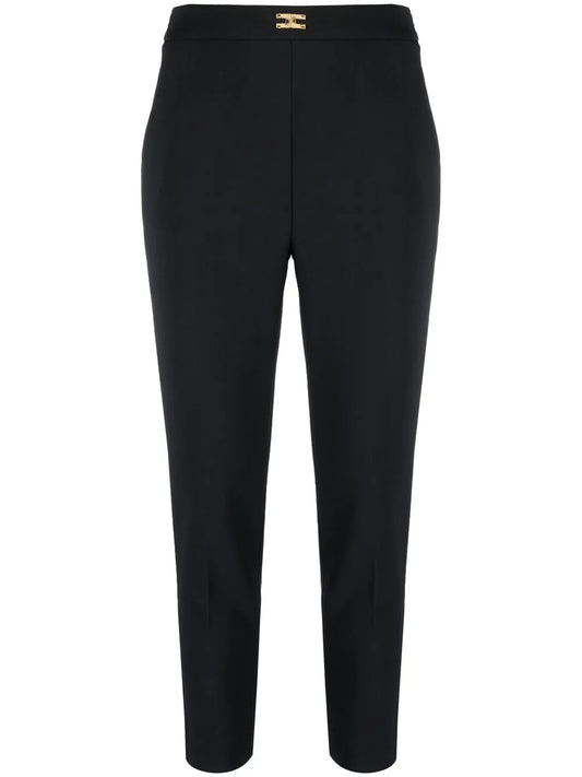 Logo-Plaque Tailored Trousers