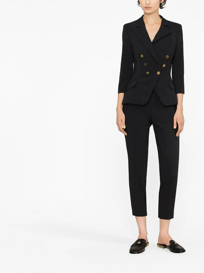 Logo-Plaque Tailored Trousers