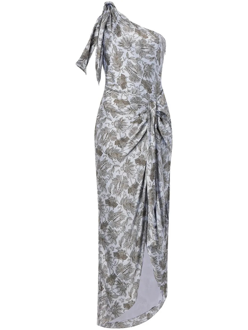 Gretchen Floral-Print Asymmetric Dress