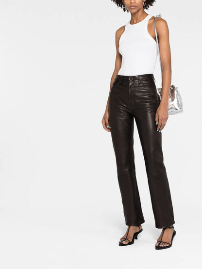 The Danielle Leather Trousers