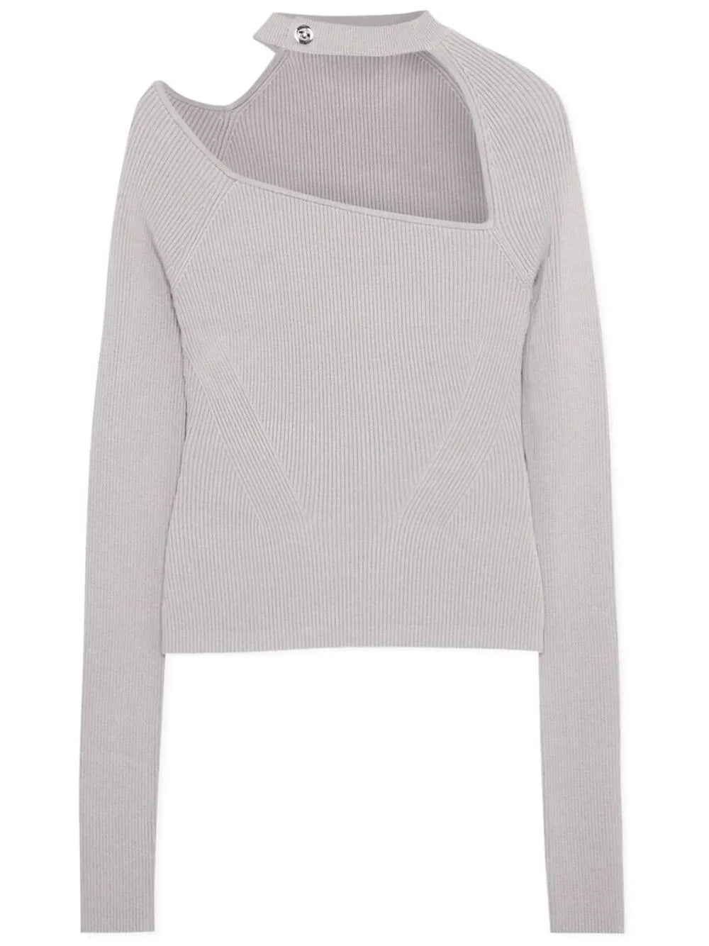 Lysette Ribbed-Knit Top