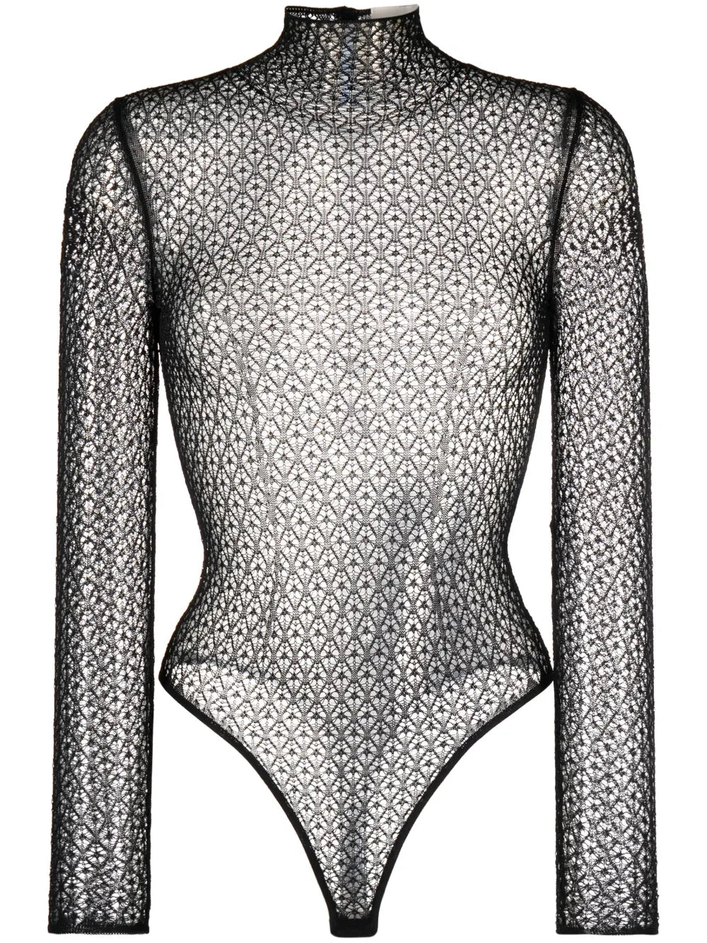 Fena Diamond-Lace Bodysuit