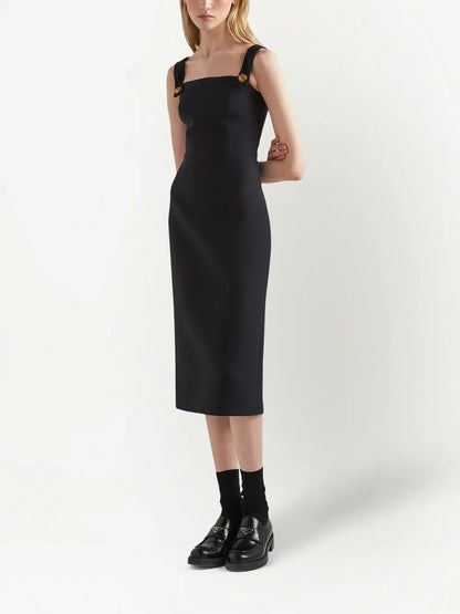 Fitted Mid-Length Dress