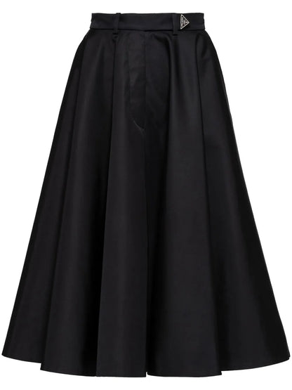 Pleated Full Skirt