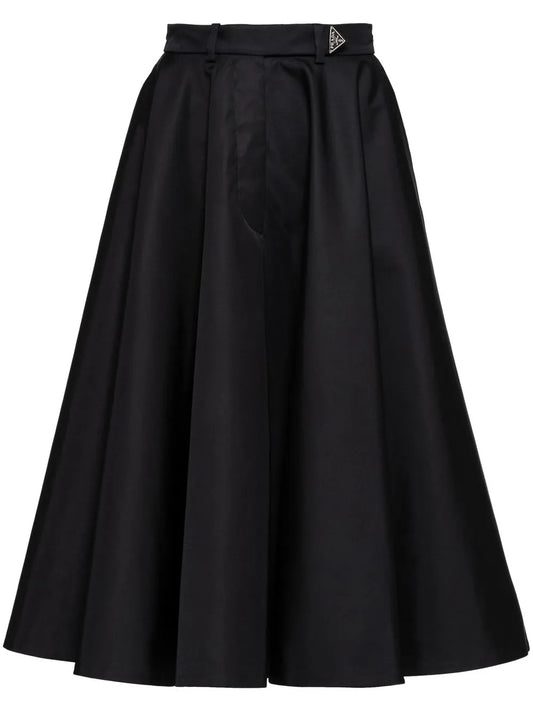 Pleated Full Skirt
