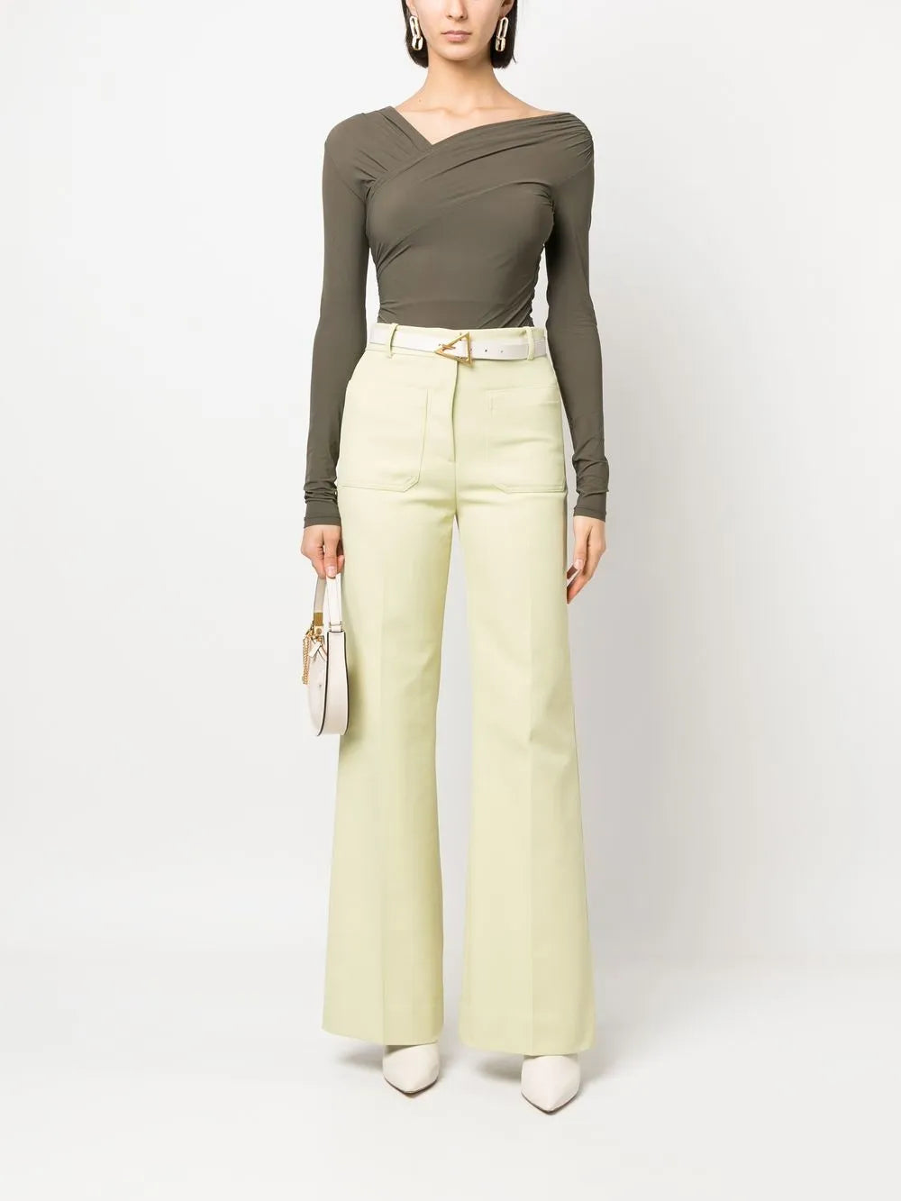 Alina Tailored Flared Trousers