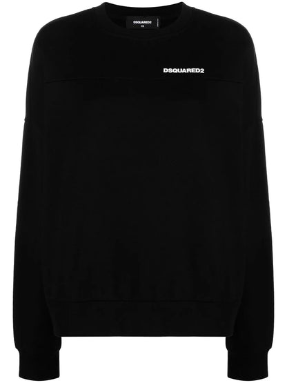 Logo-Print Crew-Neck Sweatshirt