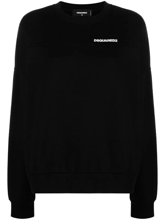 Logo-Print Crew-Neck Sweatshirt