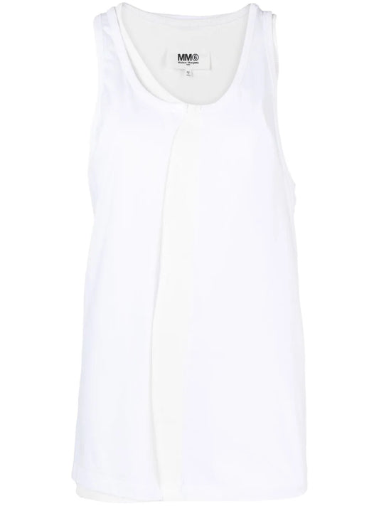Spliced Asymmetric Tank Top