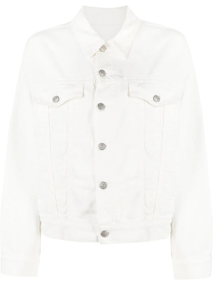 Cut-Out Denim Jacket