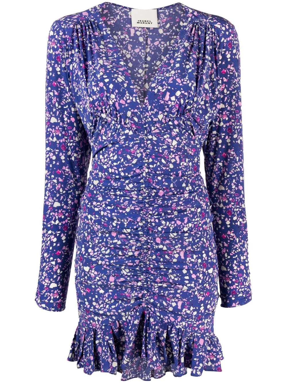 Lara Floral-Print Mini Dress