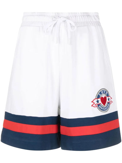 Stripe-Detail Shorts