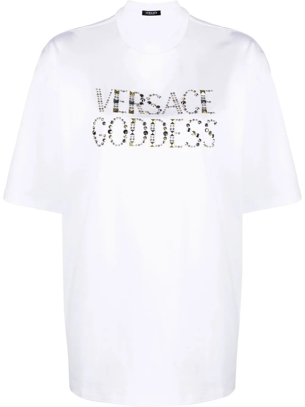 Versace Goddess-Print T-Shirt