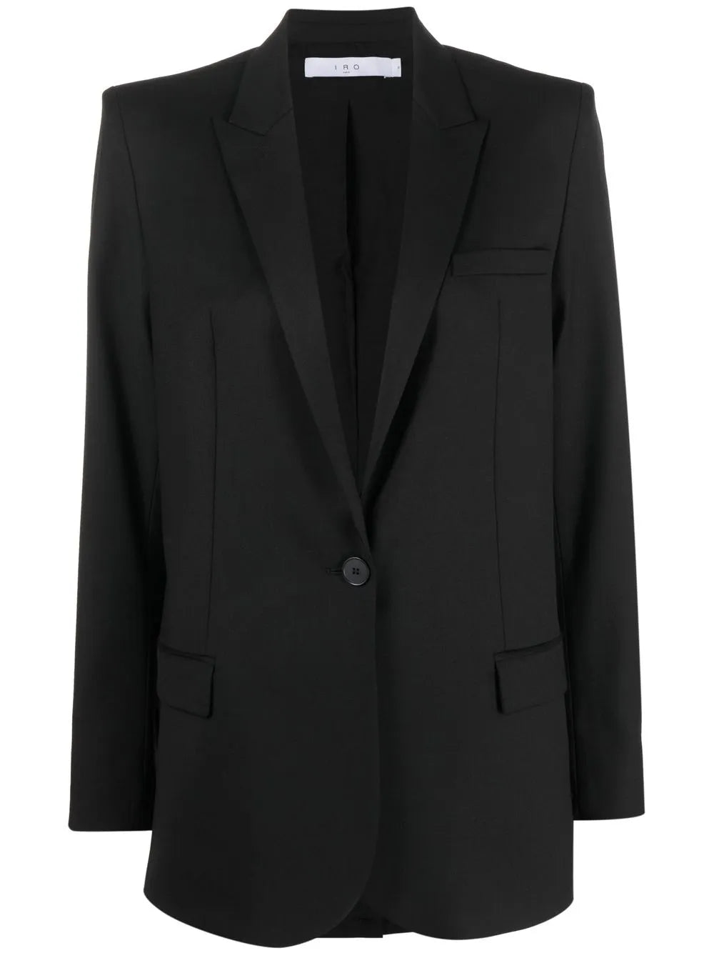 Single-Breasted Tailored Blazer