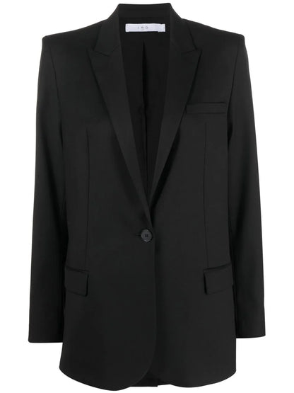 Single-Breasted Tailored Blazer