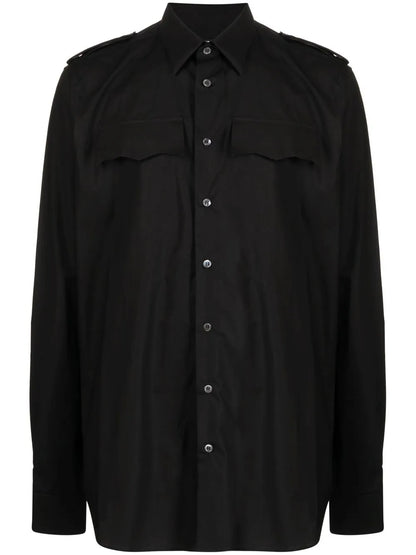 Button-Up Cotton Shirt