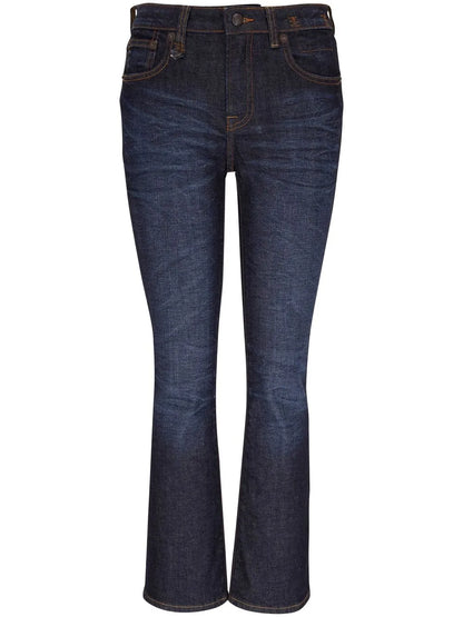 Mid-Rise Cropped Jeans