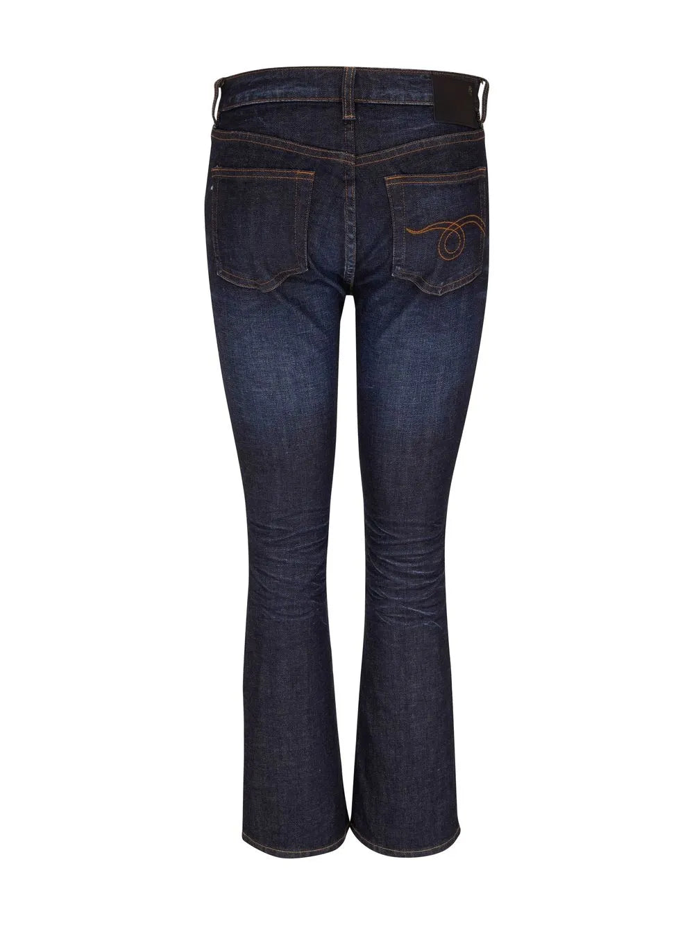 Mid-Rise Cropped Jeans
