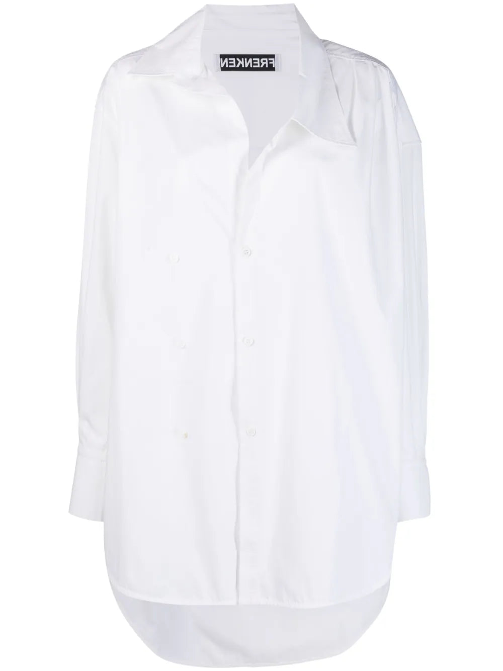 Double-Breasted Cotton Shirt