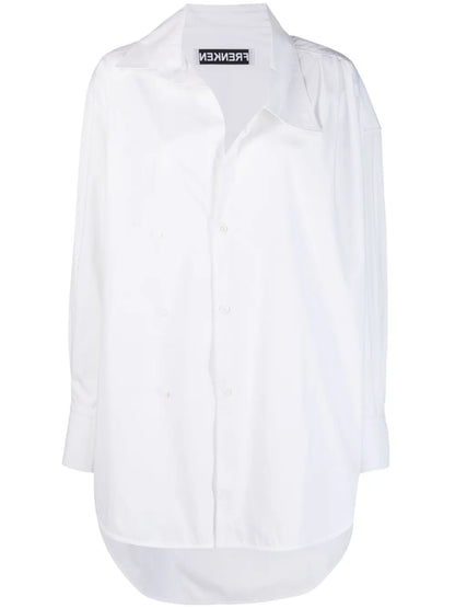 Double-Breasted Cotton Shirt