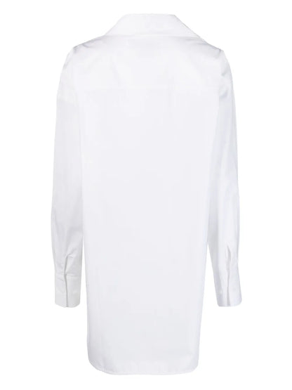 Double-Breasted Cotton Shirt