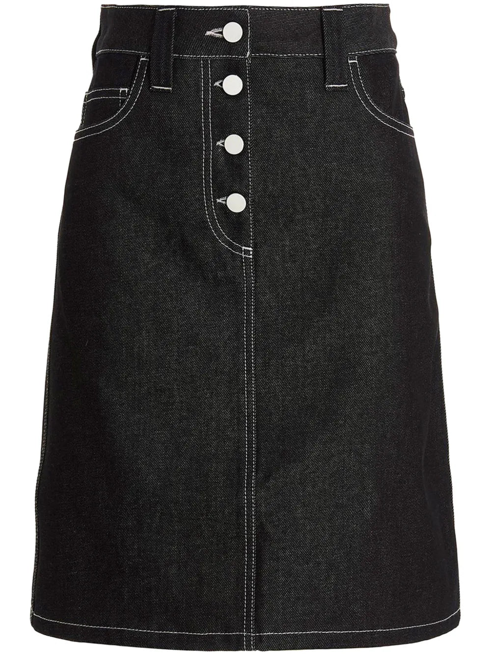 Denim Midi Skirt