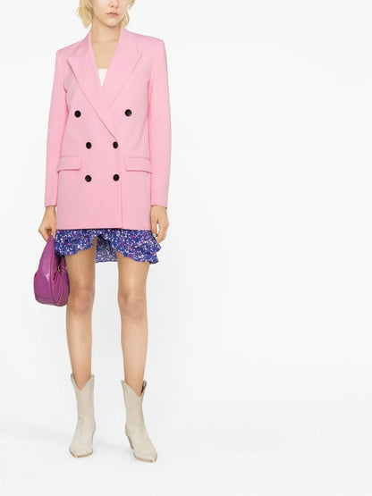Nevim Double-Breasted Blazer