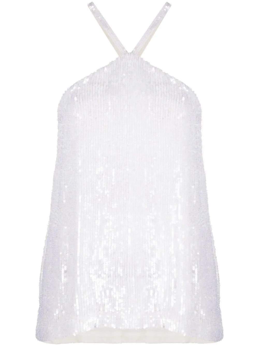 Gem Sequinned Halterneck Top