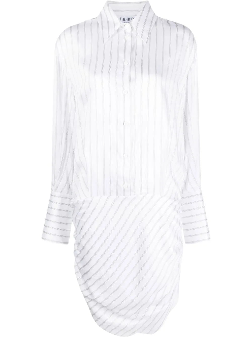 Hatty Striped Shirtdress