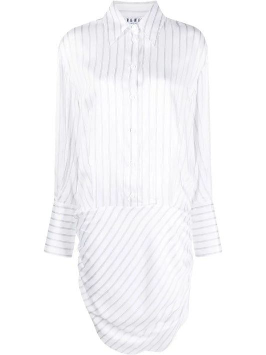 Hatty Striped Shirtdress