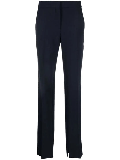 Split-Cuff Slim-Cut Trousers
