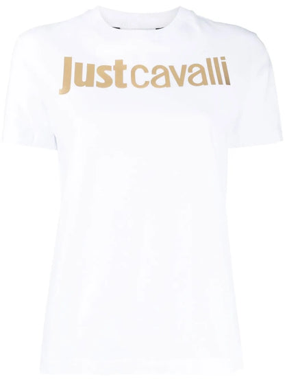 Metallic-Logo T-Shirt