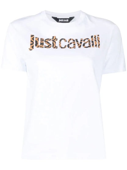 Animal-Print-Logo T-Shirt