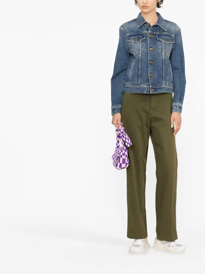 Logo-Patch Denim Jacket